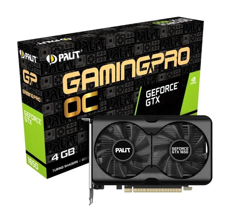 Видеокарта PCIE16 GTX1650 4GB GDDR6 PA-GTX1650 GP OC 4G PALIT