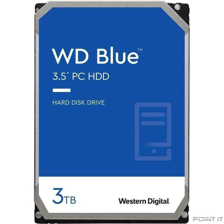3TB WD Blue (WD30EZAZ) {Serial ATA III, 5400 rpm, 256Mb buffer}