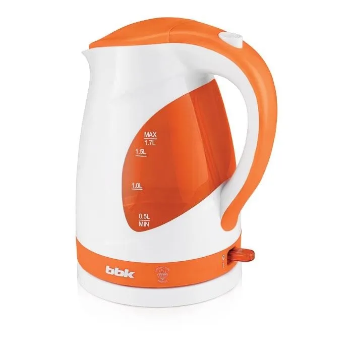 Чайник EK1700P WHITE/ORANGE BBK