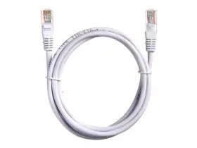 Патч-корд Technolink UTP4 cat 5e, 1,5м, ВС, LSZH, белый, литой коннектор