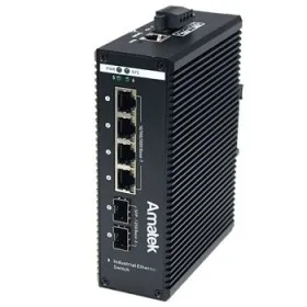 AN-SXGM6P4A - промышленный 6-портовый  управляемый гигабитный L2 коммутатор с PoE+ до 120Вт