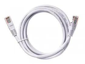 Патч-корд Technolink UTP4 cat 5e, 2,0м, ВС, LSZH, белый, литой коннектор