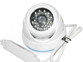 Spyg Optima SO.ISD.10F20-6569  IP Камера, CMOS, 2.0M, 1080P RealTime, купольная мини, H.264, ИК подсветка 20м (24 светодиода), фиксированный объектив