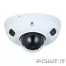 DAHUA DH-IPC-HDBW3241FP-AS-0210B-S2 Уличная мини-купольная IP-видеокамера с ИИ 2Мп, 1/2.8” CMOS, объектив 2.1мм, видеоаналитика, ИК-подсветка до 30м, IP67, IK10, корпус: металл
