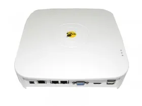 SpyG Optima SO.M.10PE4-6638 Регистратор IP сетевой, 4 канальный, H.264, 1 порт для подключения к сети, 4 порта с поддержкой PoE 802.3af (15W)  для