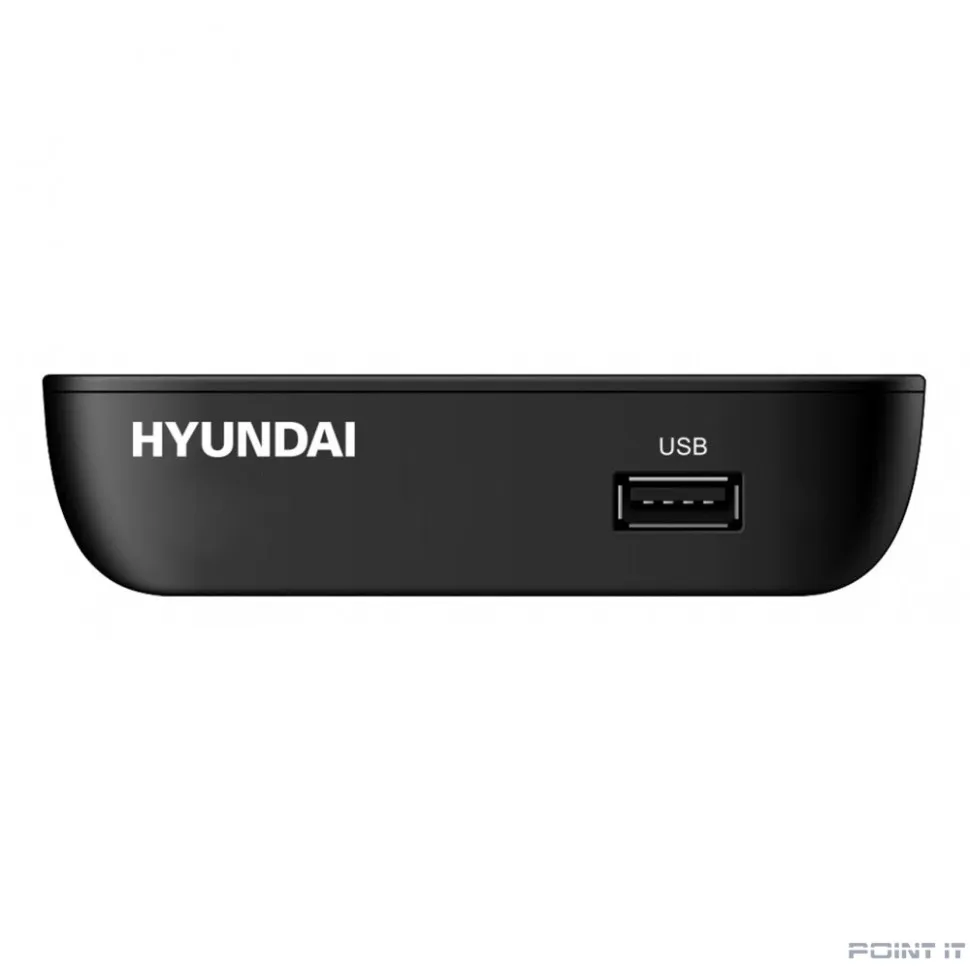 Ресивер DVB-T2 Hyundai H-DVB460 черный