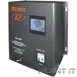 Ресанта СПН- 8300 63/6/27 Стабилизатор {Настенный , 220В±8%, Габариты 305х190х360, Вес 13 кг}