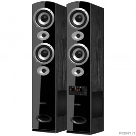 Ginzzu GM-328, Акустическая система 2.0, 2x100W/BT/USB/SD/FM/AUX/ДУ