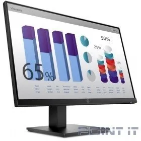 Монитор HP P24q G4 QHD Monitor 23,8", IPS, QHD, 2560x1440,250 cd/m2, 1000:1, 5mc,  3y, HDMI, VGA [8MB10AA#ABB]