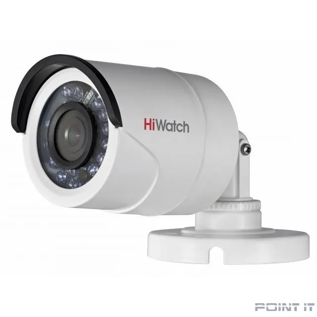 HiWatch DS-T200 (2.8 mm) Камера видеонаблюдения 2.8-2.8мм HD TVI цветная корп.:белый