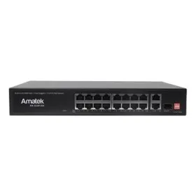 AN-S18P16A - 19-портовый 100/1000 Мбит/с коммутатор с PoE+ до 200Вт