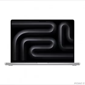 Ноутбук Apple MacBook Pro 16-inch 2024 [MX303LL/A] (КЛАВ.РУС.ГРАВ.) Silver 16&quot; Liquid Retina XDR {(3456x2234) M4 Max 14C CPU 32C GPU/36GB/1TB SSD/необходимо докупить переходник арт.11007065} (США)