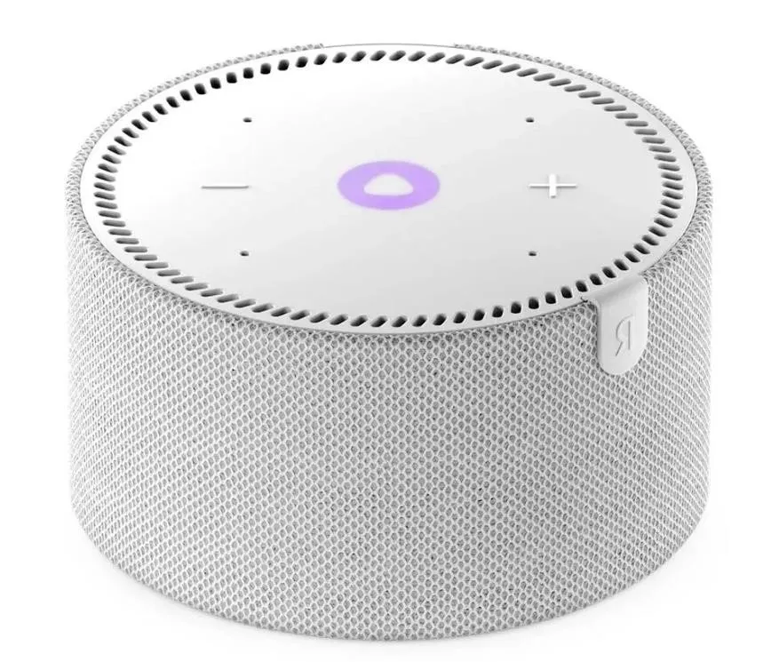 Умное домашнее устройство YANDEX Bluetooth Bluetooth серебристый 97 × 54 x 97 mm YNDX-00021G
