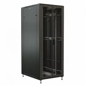  								Шкаф напольный 19-дюймовый, 42U, 2055x800х800 мм (ВхШхГ), передняя и задняя распашные перфорированные двери (75%), цвет черный (RAL 9004) (разобранный							