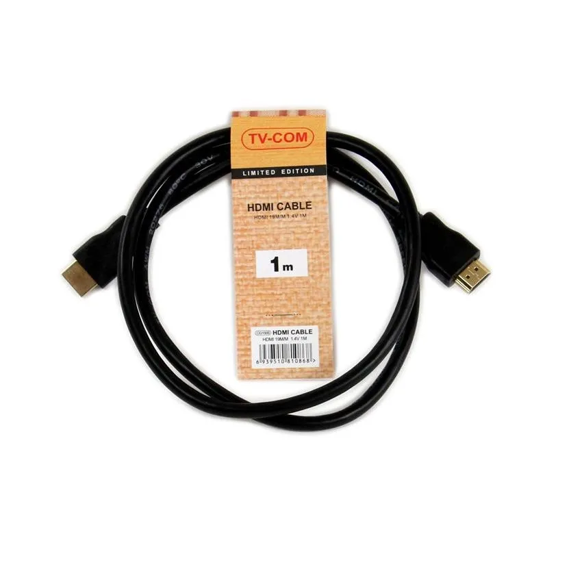 Кабель HDMI/HDMI 1M V1.4+3D CG150S-1M TV-COM