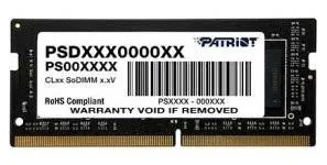 Модуль памяти для ноутбука SODIMM 4GB PC21300 DDR4 PSD44G266641S PATRIOT