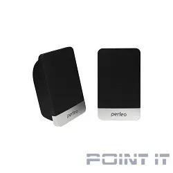 Perfeo колонки "MONITOR" 2.0, мощность 2х1.5 Вт (RMS), чёрн