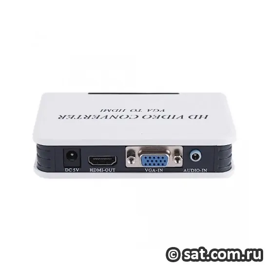 Конвертер VGA + Audio 3.5mm в HDMI / Dr.HD CV 123 VAH