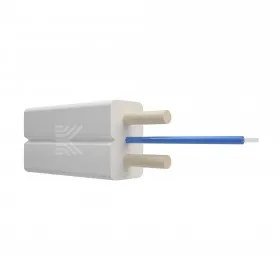 КОСТРОМАКАБЕЛЬ КОС-ДР-1-1хG.657.А 1-нг(А)-HF-WT Кабель оптический FTTH, 1 волокно, G657A1,усилен стеклопрутками (белый)