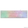Клавиатура Oklick 550ML белый USB slim Multimedia LED [1061618]