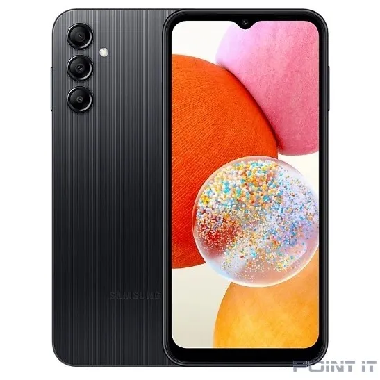 Мобильный телефон GALAXY A14 NFC 4/64GB BLACK SM-A145F SAMSUNG