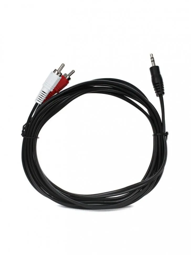 Кабель AUDIO 3.5MM TO 2XRCA 5M VAV7183-5M VCOM