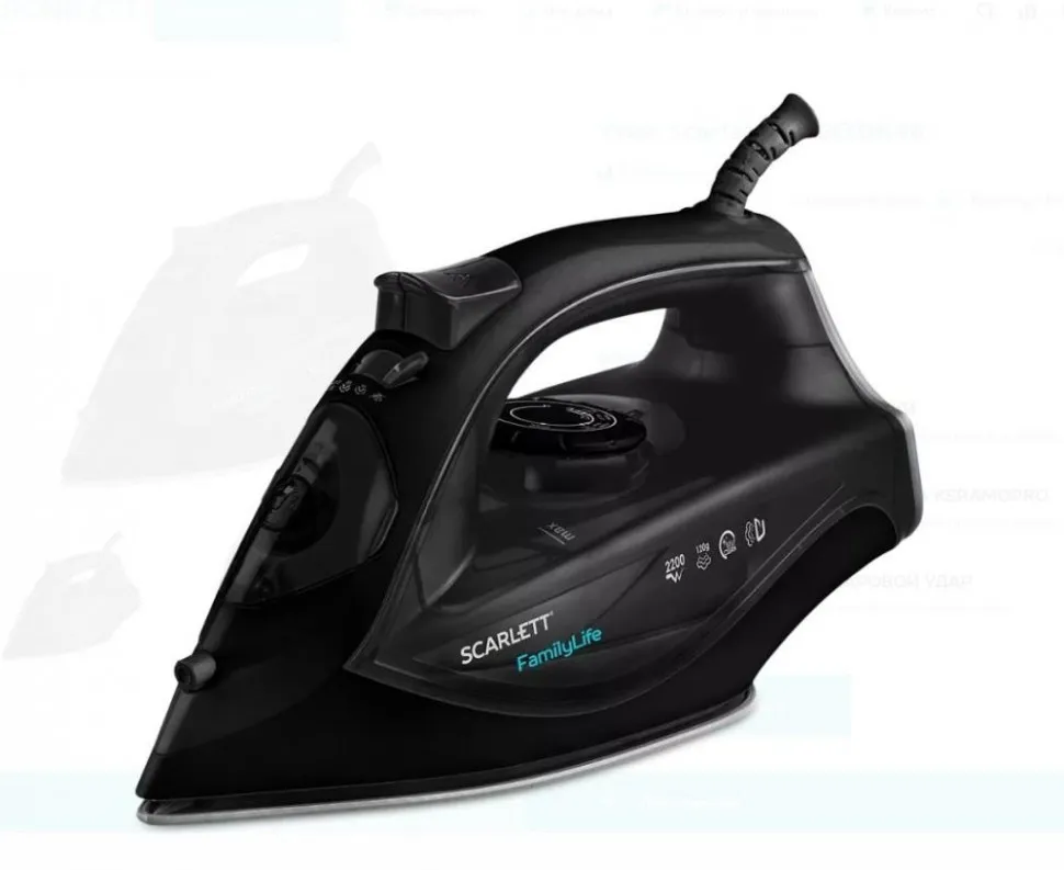 Утюг SC-SI30K46 BLACK SCARLETT