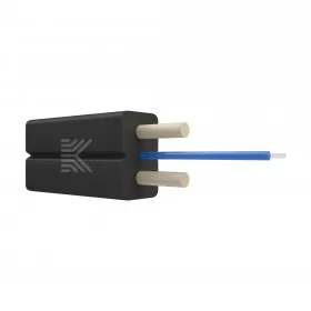 КОСТРОМАКАБЕЛЬ FTTH1-1-BL  Кабель оптический FTTH, 1 волокно, G657A1,усилен стеклопрутками (черный)