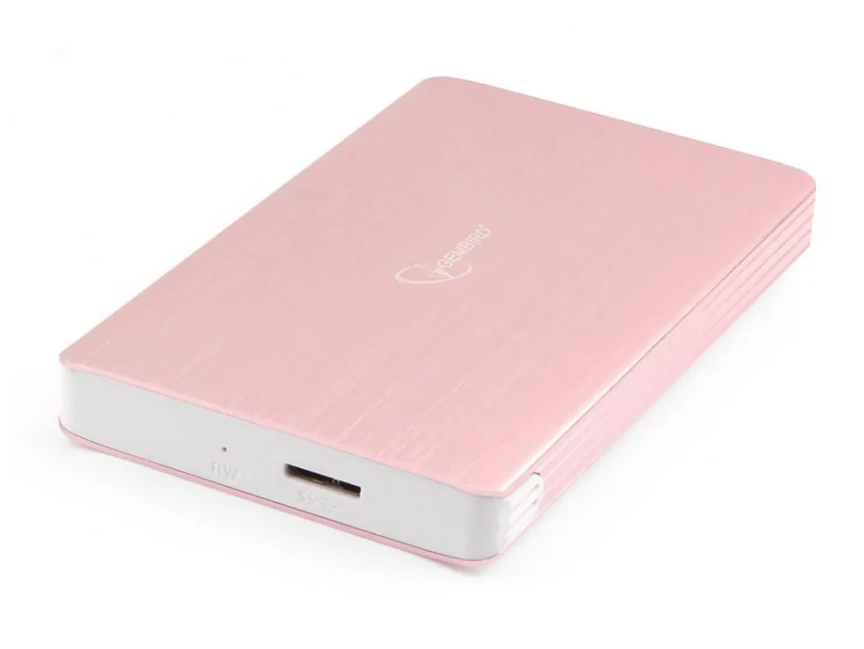 Gembird EE2-U3S-65 Внешний корпус 2.5" розовое золото, USB 3.0, SATA, алюминий