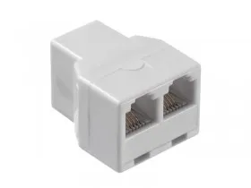 Переходник телефонный гнездо RJ11 (6p4c) на два гнезда RJ11 (6p4c), Netko