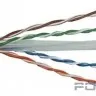 Exegate EX186134RUS Кабель UTP 4 пары кат.6 Exegate CCA, 23AWG, 305м pullbox, серый