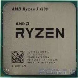 Центральный процессор AMD Настольные Номер модели 4100 3800 МГц Cores 4 4Мб Socket SAM4 65 Вт OEM 100-000000510