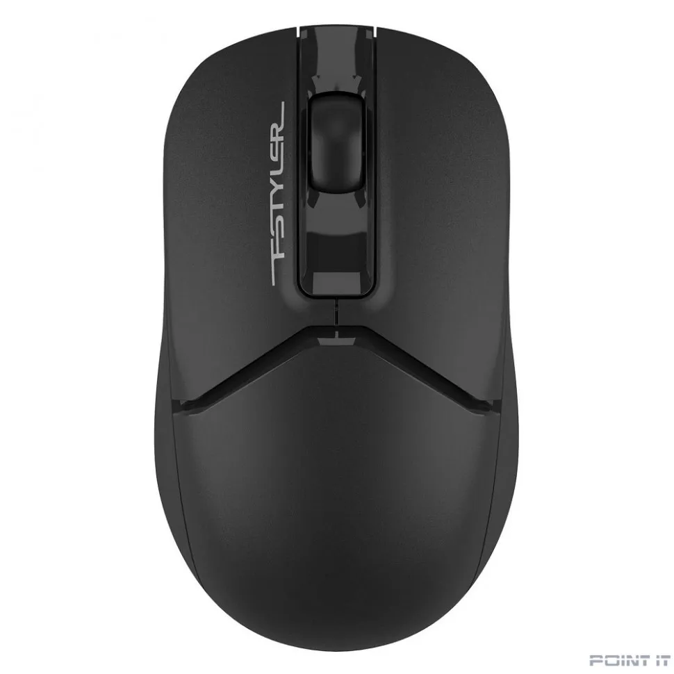 A-4Tech Мышь Fstyler FG12 black optical (1200dpi) cordless USB (3but) [1454090]