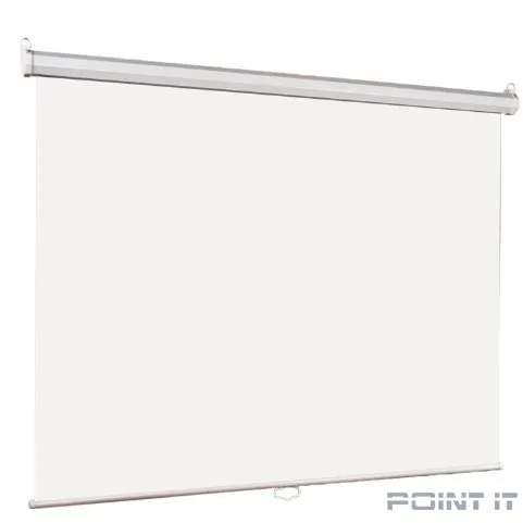 Lumien Eco Picture [LEP-100111] Настенный экран 120х160см (рабочая область 114х154 см) Matte White восьмигранный корпус, возможность потолочн./настенного крепления, уровень в комплекте, 4:3 (треуголь