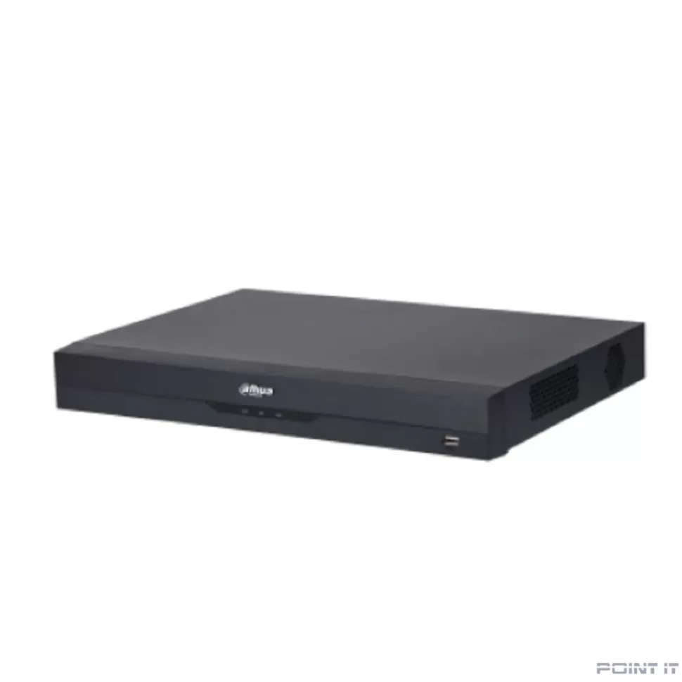 DAHUA DHI-NVR5208-EI 8-канальный IP-видеорегистратор 4K, H.265+, видеоаналитика, входящий поток до 384Мбит/с, 2 SATA III до 20Тбайт