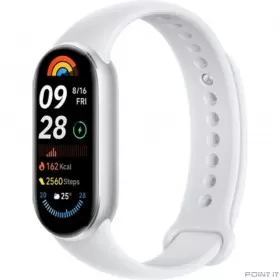 Фитнес-трекер Xiaomi Smart Band 9 1.62&quot;,  серебристый / серебристый [bhr8340gl]