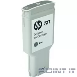 HP F9J80A Картридж HP №727, Photo Gray {DJ T920/T1500/2500/930/1530/2530 (300ml)}