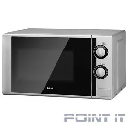 BBK 20MWS-708M/BS (B/S) Микроволновая печь черный/серебро , 700 Вт, 20 л, металлик