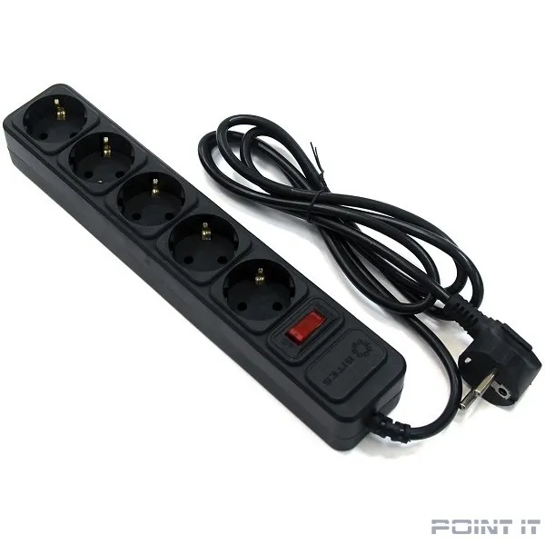 5bites SP5B-130 Сетевой фильтр SP5B-130 5S / 3*0.75MM2 / 3M / BLACK