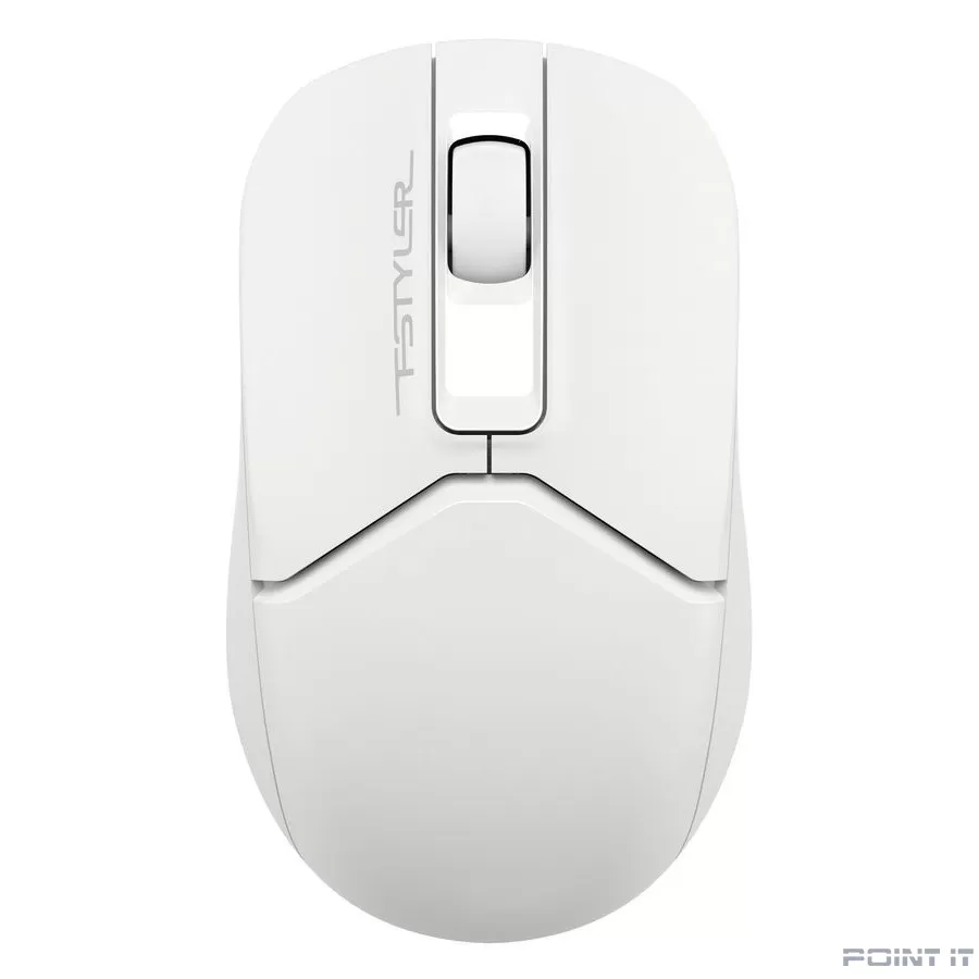 Мышь A4Tech Fstyler FG12 белый оптическая (1200dpi) беспроводная USB (3but)