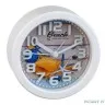 Perfeo Quartz часы-будильник "PF-TC-013", круглые диам. 10,5 см, ракушка