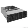 Exegate EX293583RUS Серверный корпус ExeGate Pro 4U660-HS24 <RM 19", высота 4U, глубина 660, БП 1200ADS, 24xHotSwap, USB>