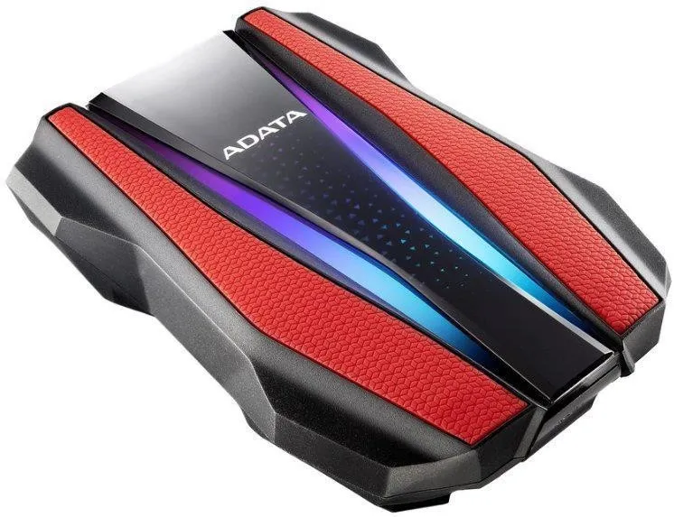 Внешний жесткий диск USB3.2 1TB EXT. 2.5" RED AHD770G-1TU32G1-CRD ADATA