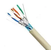 Кабель SF/UTP4 cat.5e NETKO /4 пары 24 AWG BC / одножильный / экранированный + оплетка / 305м "СКС", FLUKE TEST