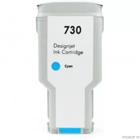 Струйный картридж NV Print 730 (NV-P2V68A) Cyan для HP DesignJet T1700, T1600, T2600 (300 мл)