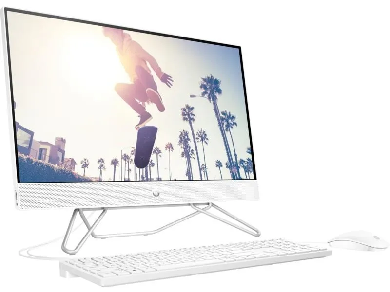 Моноблок HP 23.8"/Intel Core i5-1235U/RAM 8Гб/SSD 512Гб/Iris Xe Graphics встроенная/ENG/RUS/DOS/белый/5.37 кг 6V339EA