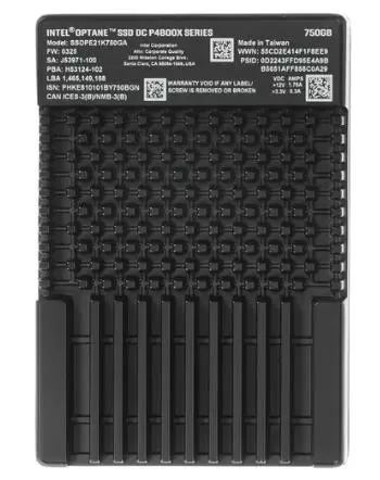SSD жесткий диск PCIE 750GB OPTANE 2.5" P4800X SSDPE21K750GA01 INTEL