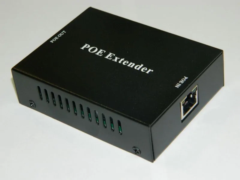 NS101EX PoE, повторитель передатчик (PSE)+приемник (PD), PSE 48V 15.4W 802.3af, PD 48V 25.5W 802.3af/at, 100Мбит, максимальная дистанция: 100м, черный