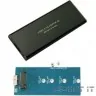 ORIENT 3502U3 Внешний контейнер, USB 3.0 для SSD M.2 (NGFF) SATA 6Gb/s (ASM1153E), поддержка TRIM, алюминий, черный цвет (30342)