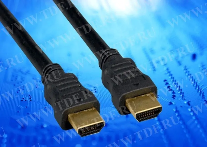 Шнур аудио-видео HDMI-HDMI 1.3 цвет: золото (1, 5м)